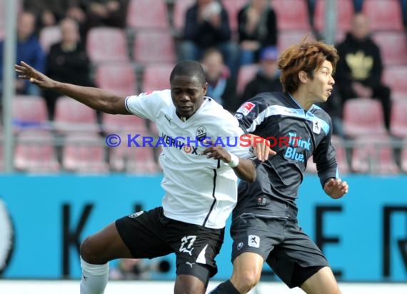 2. Bundesliga SV Sandhausen - TSV 1860 München Hardtwaldstadion Sandhausen 01.03.2014 (© Kraichgausport / Loerz)